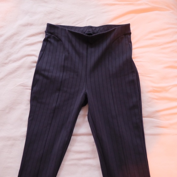 ALO Yoga Navy Ribbed Leggings - Picture 4 of 7